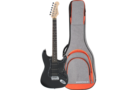 Rocktile Pro ST60-BK Set de Guitarra Eléctrica All Black con Funda Gigbag image 1