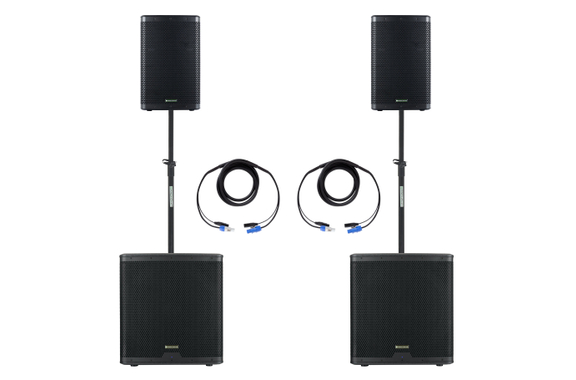 Pronomic Powerstage Concert 1812 2.2 Système PA Actif 2600 Watts image 1