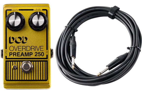 Digitech DOD Overdrive Preamp 250 Effekt Pedal Set image 1