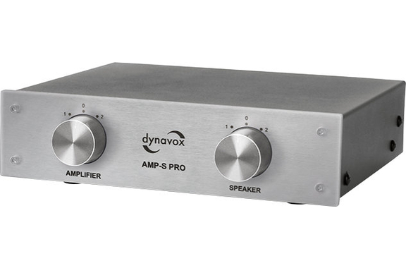 Conmutador Dynavox AMP-S Pro para Amplificador/Cajas plata image 1