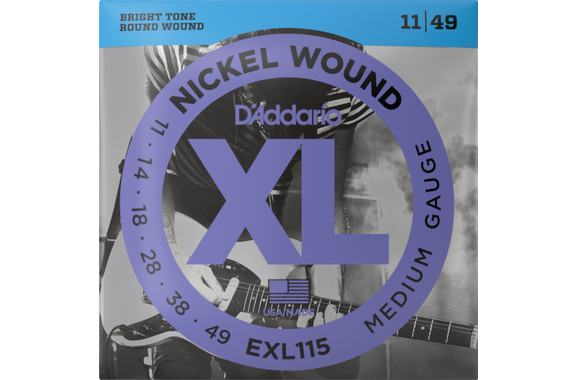D'Addario EXL115 Medium image 1