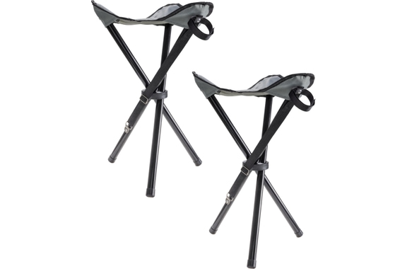 Stagecaptain TP-345 GY Dreibein-Klappstuhl 2x Set image 1