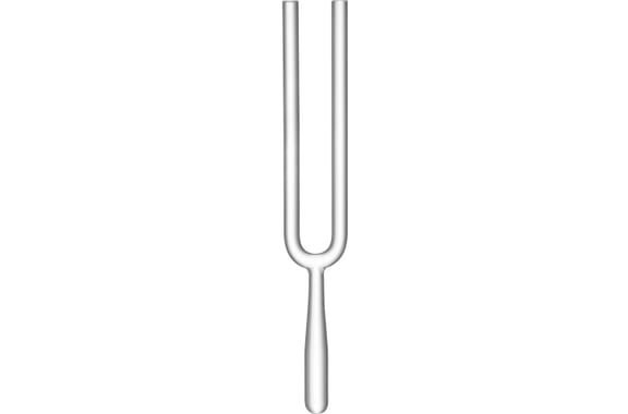 Meinl Sonic Energy SOLCTF285 Solfeggio Crystal Tuning Fork 285 Hz / C#4 image 1