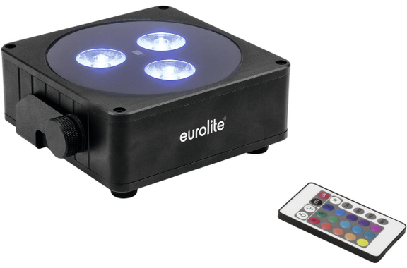 Eurolite Akku Flat Light 3 Zwart image 1
