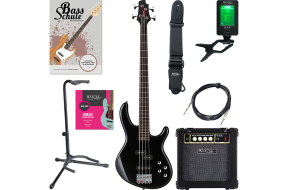 Cort Action Plus Black Starter Set image 1