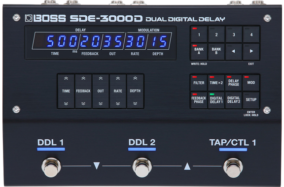 Pedal Boss SDE-3000D Dual Delay image 1