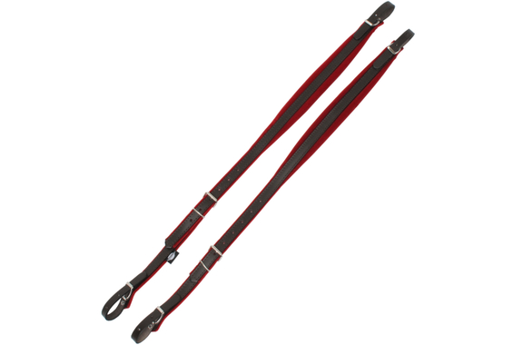 Alpenklang Akkordeonriemen Standard für Akkordeon 48 Bass - rot/braun image 1