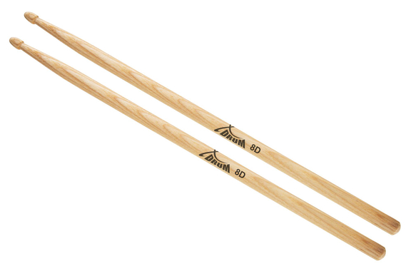 XDrum Drumsticks 8D Wood Tip image 1