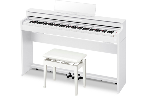 Casio Celviano AP-S450 WE Digitalpiano bianco Set CB-30 image 1