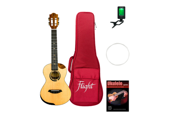 Flight Victoria Concert EQ Ukulele SET image 1