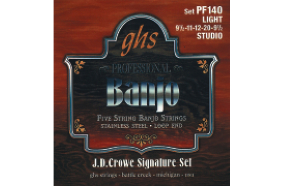 GHS PF150 5-String Banjo 010/010 image 1