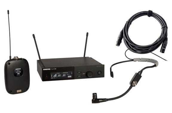Shure SLXD14E/SM35 S50 Headset Wireless Set incl. XLR Cable image 1