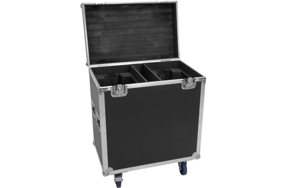 Roadinger Flightcase 2x TMH-S400 Met Wielen image 1