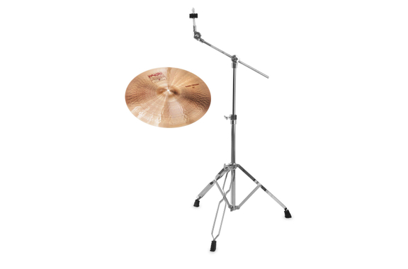 Paiste 2002 Crash Thin 16" + Soporte De Platillo Con Brazo SET image 1