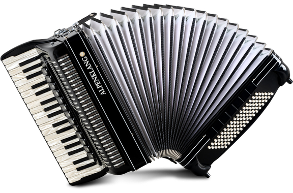 Alpenklang Pro Accordéon V 96 CM Elite Noir image 1