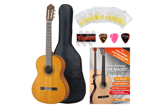 Guitare Classique Yamaha CG122 MC Cèdre + Ensemble D'Accessoires image 1