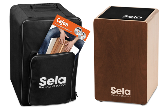 Sela SE 190 Primera Cajon Brown Bundle image 1