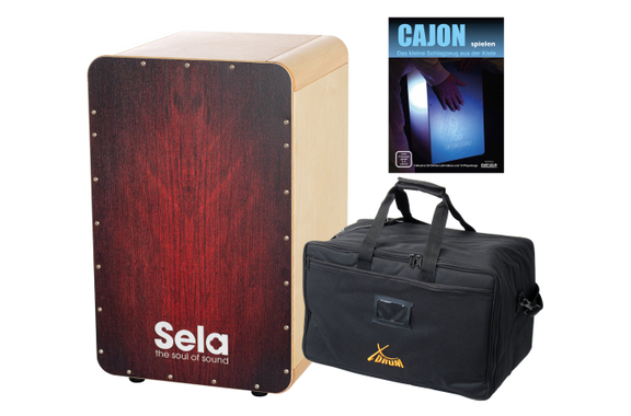 Sela Cajon SE 042 CaSela Red Dragon SET image 1