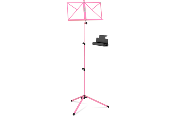 Classic Cantabile 100 Notenständer Medium Pink Set inkl. Ablagebox image 1