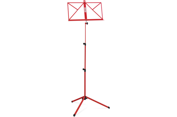 Classic Cantabile 100 Muziekstandaard Medium Rood image 1