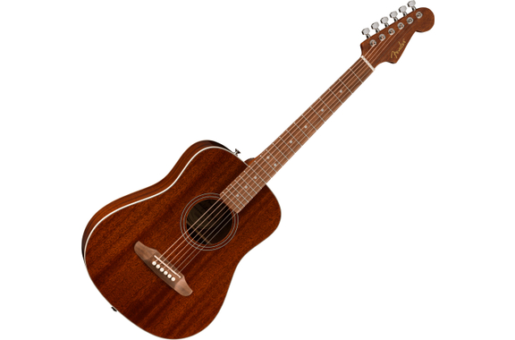 Fender California Standard Redondo Mini Spruce Top Natural Sapele image 1