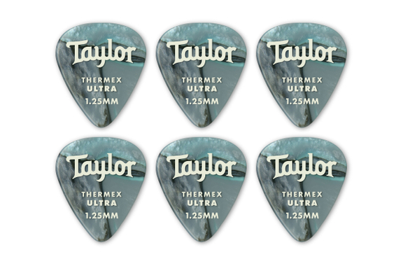 Taylor Thermex Pack De 6 UltraPicks Abalone 1,25mm Premium 351 image 1