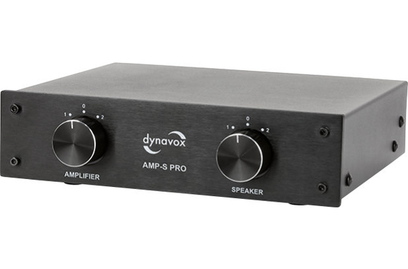 Dynavox AMP-S Pro commutatore amplificatore/casse nero image 1