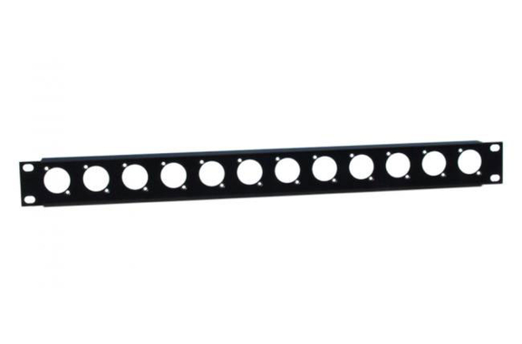 Adam Hall 872215 Panel De Rack 1HE Bridas image 1
