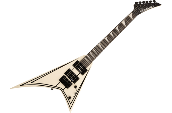 Jackson JS Series RR Minion JS1X Snow White with Black Pin Stripes  - Retoure (Zustand: sehr gut) image 1