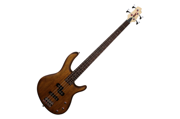 Cort Action PJ E-Bass Walnut image 1