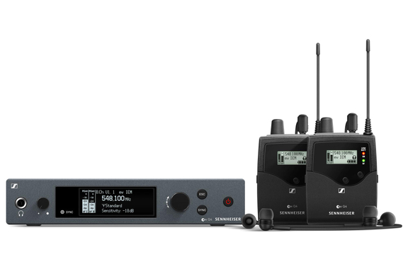 Sennheiser EW IEM G4-TWIN-E Wireless In Ear E-Band image 1