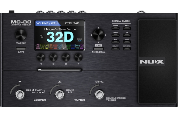 NUX MG-30 Modeler et Multi-effets image 1