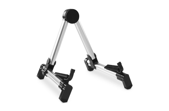 Rocktile GSF-2020S Universal Gitarrenständer faltbar silber image 1