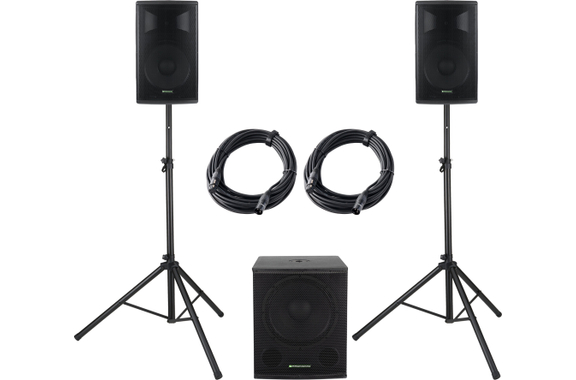 Pronomic Powerstage Economy 1812 2.1 Actief PA-systeem 550 watt image 1