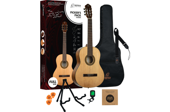 Ortega RPPC34 Picker's Pack Chitarra Classica 3/4 image 1