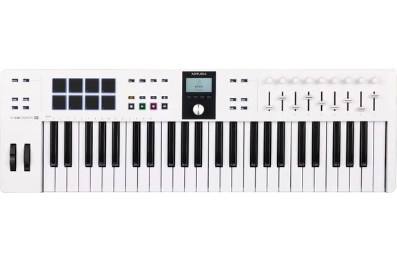 Arturia KeyLab Essential 49 mk3 Blanc image 1