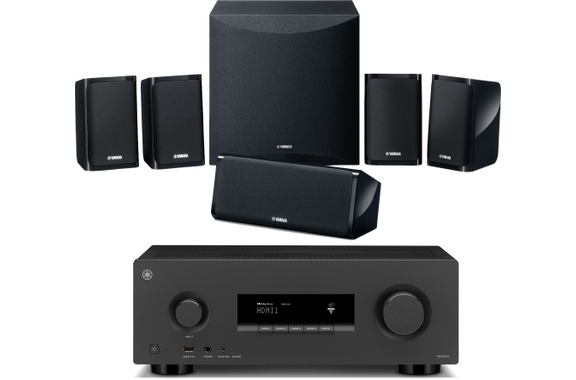 Yamaha RX-300A / P41 5.1 Heimkino Lautsprecher Set image 1