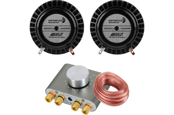 Dayton Audio DAEX32EP-4 Exciter Stereo Amplifier Set image 1