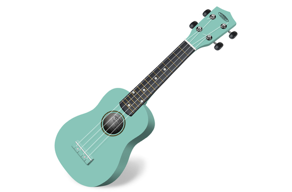 Classic Cantabile US-100 TQ Ukulele Sopran Turchese image 1