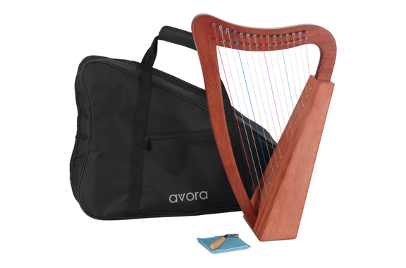 Avora Keltische Harfe 15 Saiten Mahogany image 1