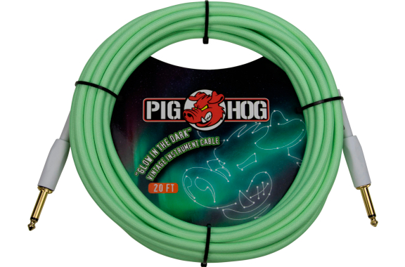 Pig Hog "Glow In The Dark" Instrumentenkabel 6m image 1