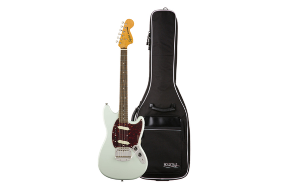 Squier Classic Vibe '60s Mustang LRL Sonic Blue Set con Funda image 1