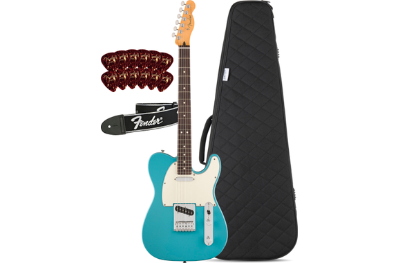 Fender Player II Telecaster RW Aquatone Blue Set image 1