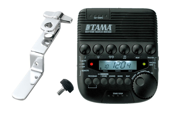 Tama RW200 / RWH10 Rhythm-Watch Metronome Set With Holder image 1