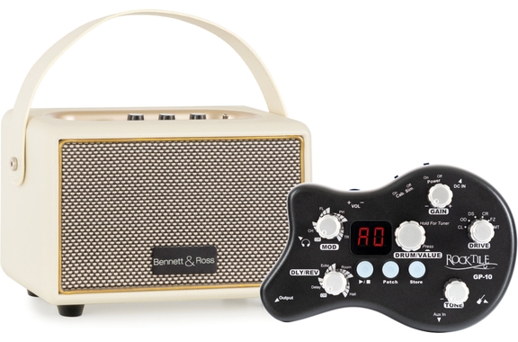 Rocktile GP-10 / BB-820CW Set Ampli Guitare image 1