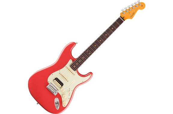 Fender American Ultra Luxe Vintage '60s Stratocaster HSS Fiesta Red image 1