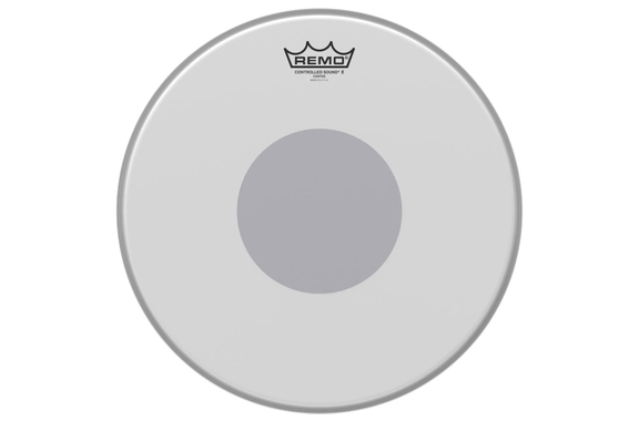 Remo Controlled Sound X Coated Black Dot 14" image 1