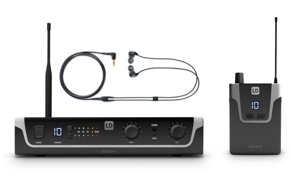 LD Systems U308 IEM Set Sistema di Monitoraggio In Ear image 1