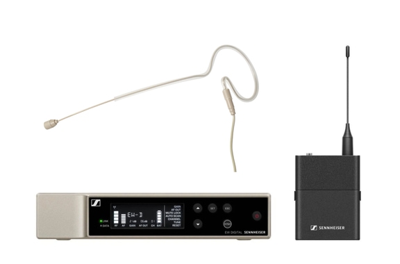 Sennheiser EW-D SK BASE Set U1/5 HS-11 EA SET image 1
