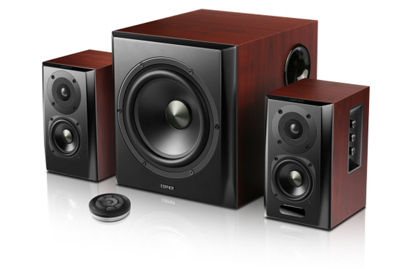Edifier S350DB 2.1 Système Sonore Bois image 1